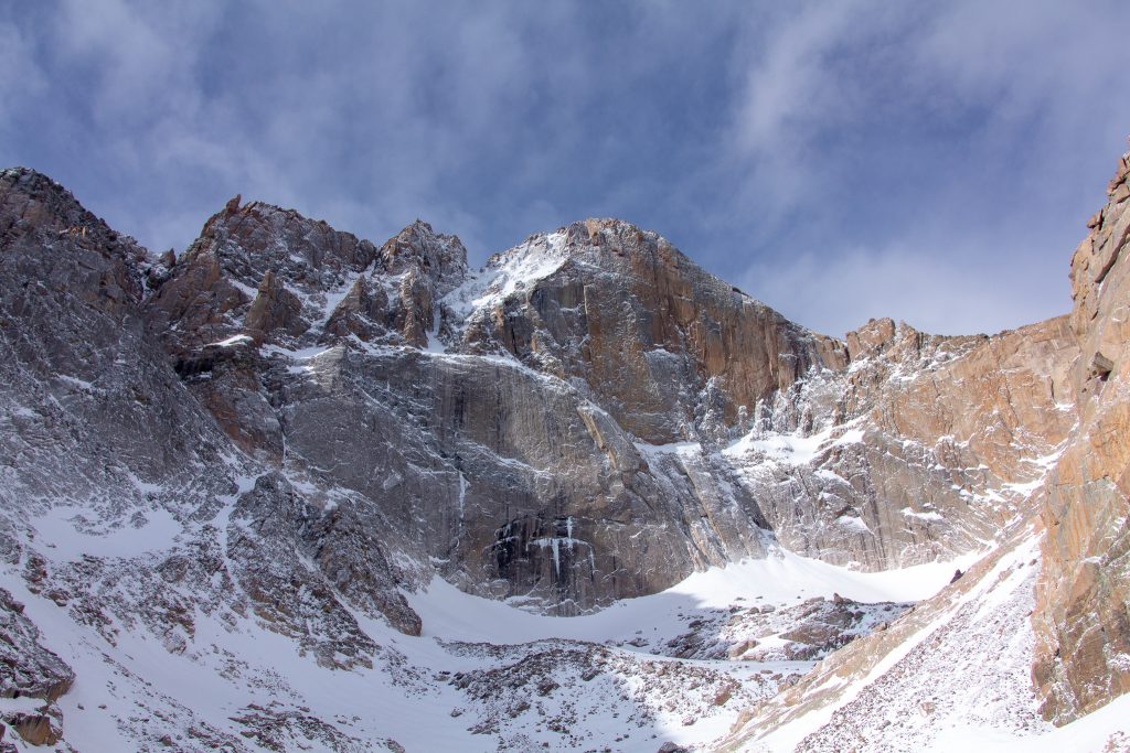 Longs Peak As Seen From Chasm Lake