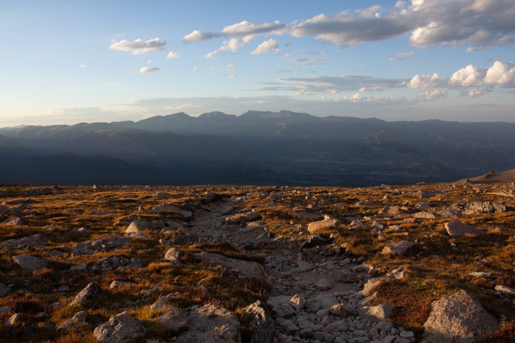 Longs Peak Trail Views Of Estes Park