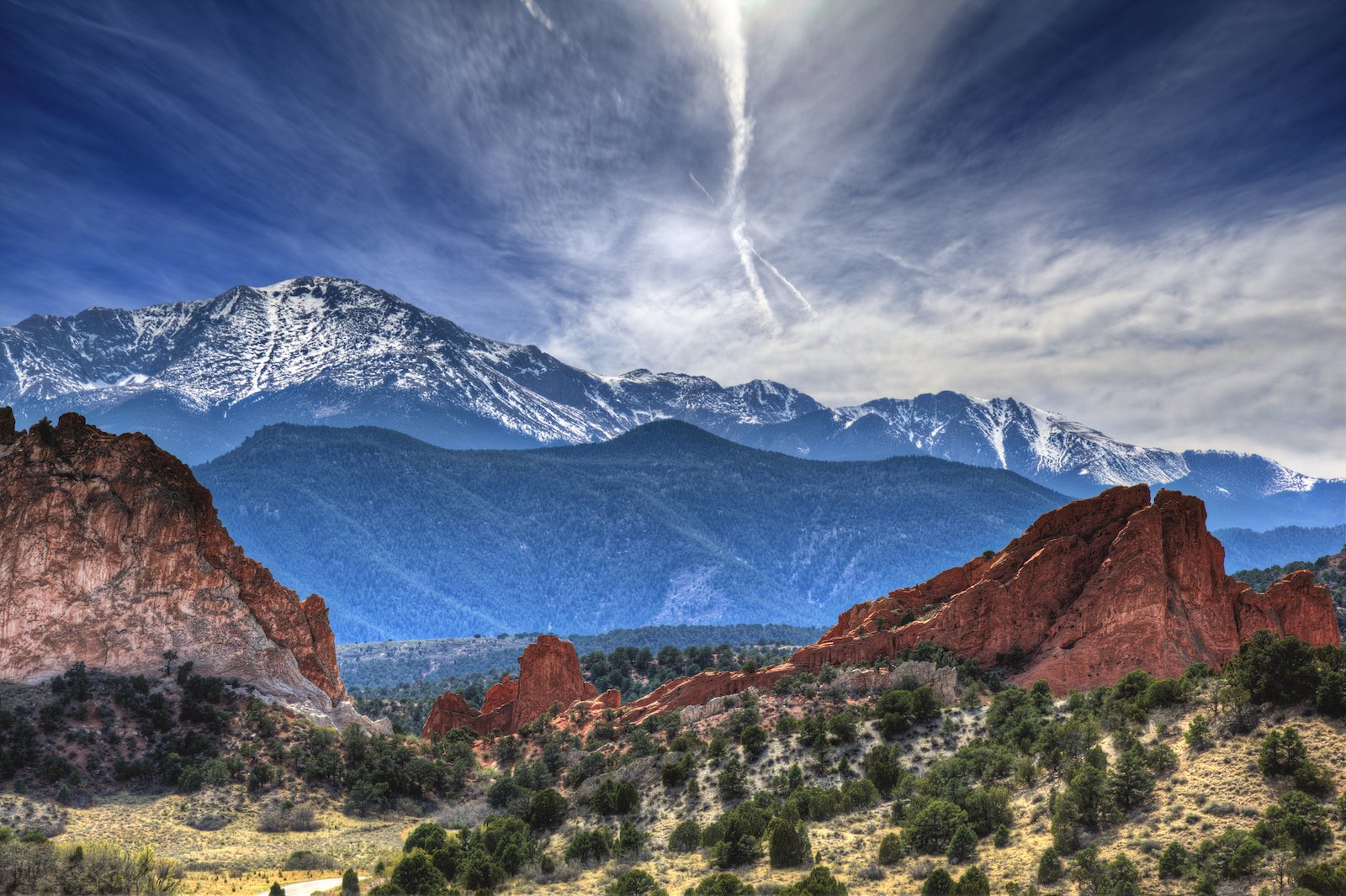 Garden of the Gods hike in Colorado