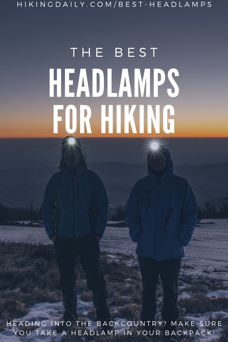 Best headlamps for hiking backpacking or trail running
