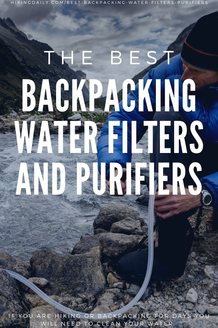 Best backpacking water filters and water purifiers