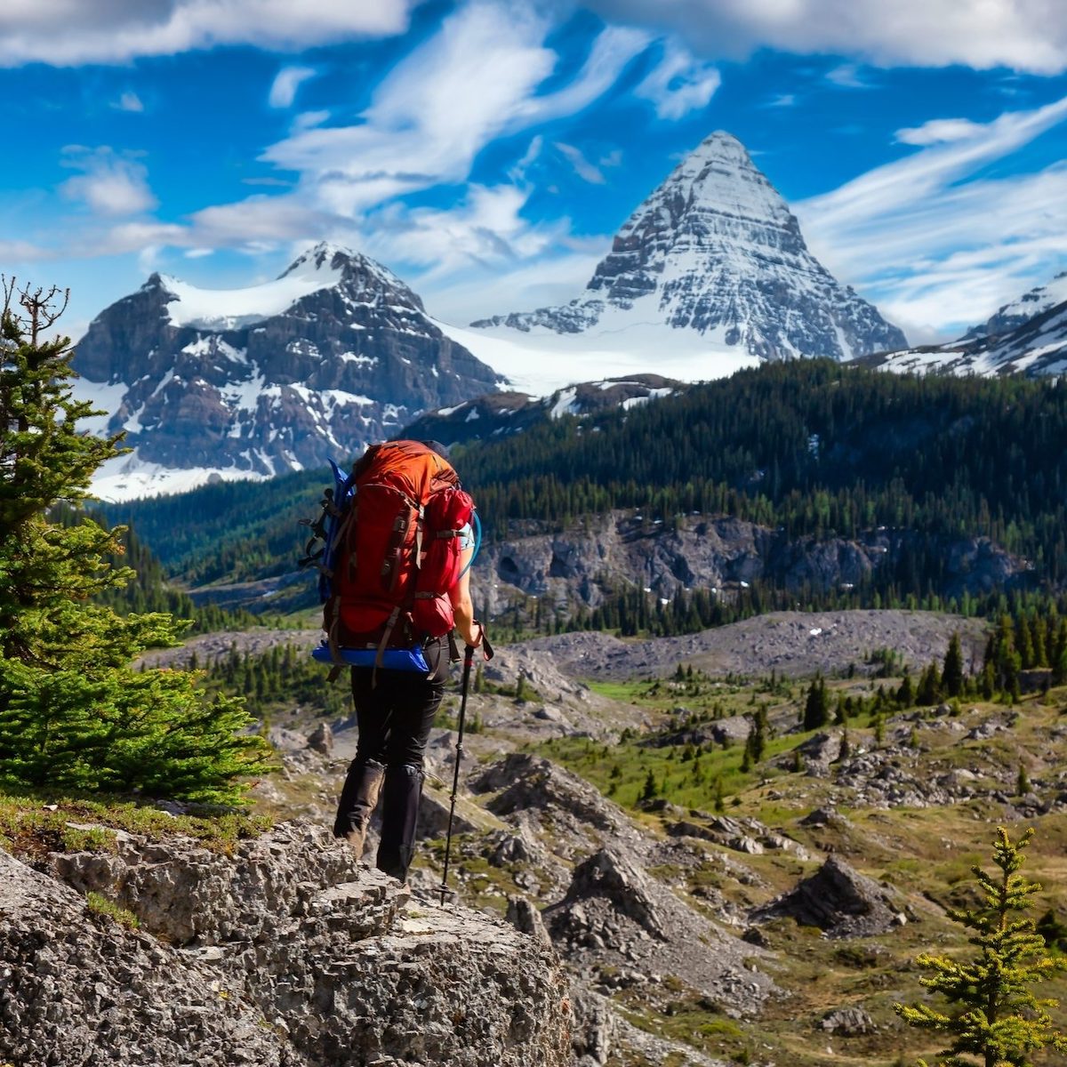 How to plan and choose a backpacking route