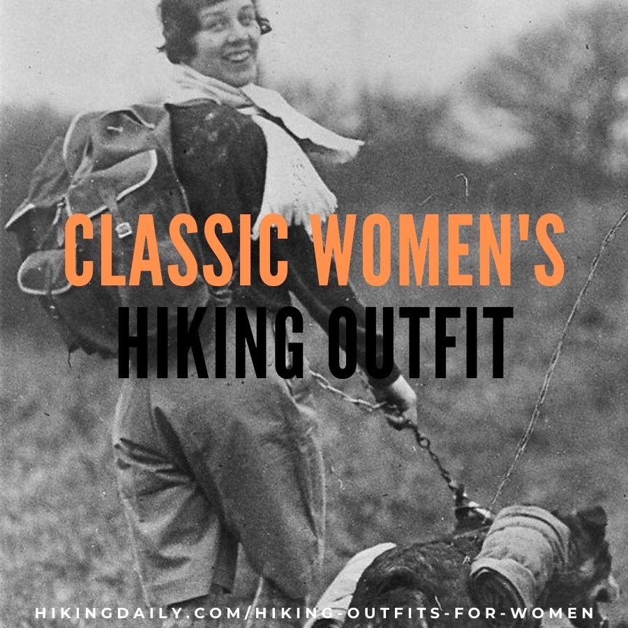 Classic hiking outfits for women
