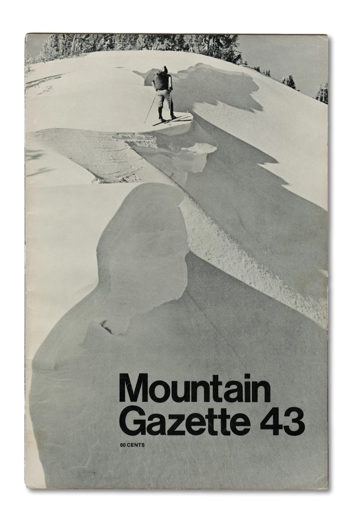Gift ideas for hikers Mountain Gazette art