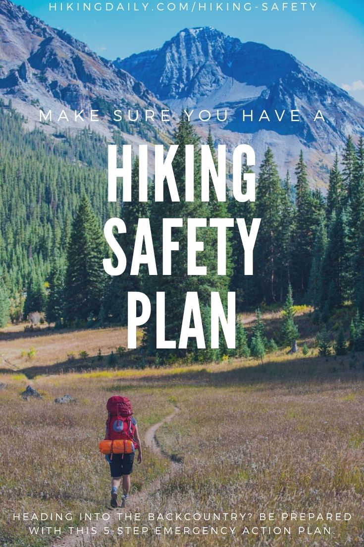 Hiking safety and emergency plan