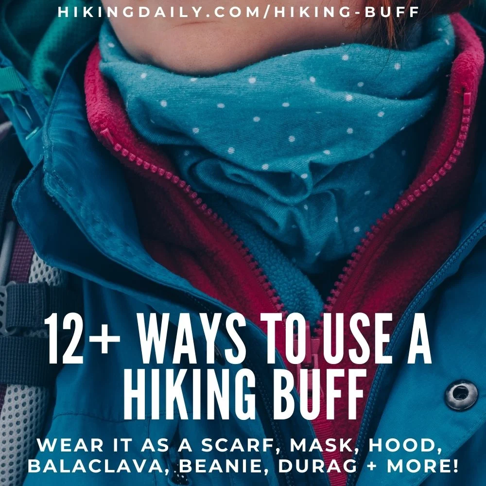 How to use a hiking buff