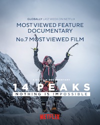 Hiking movies 14 Peaks Netflix