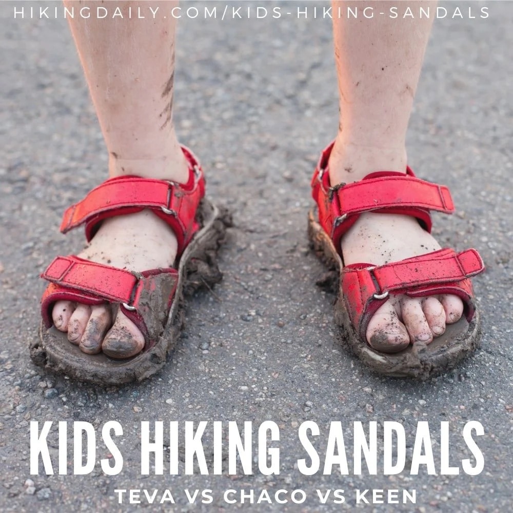 Kids hiking sandals