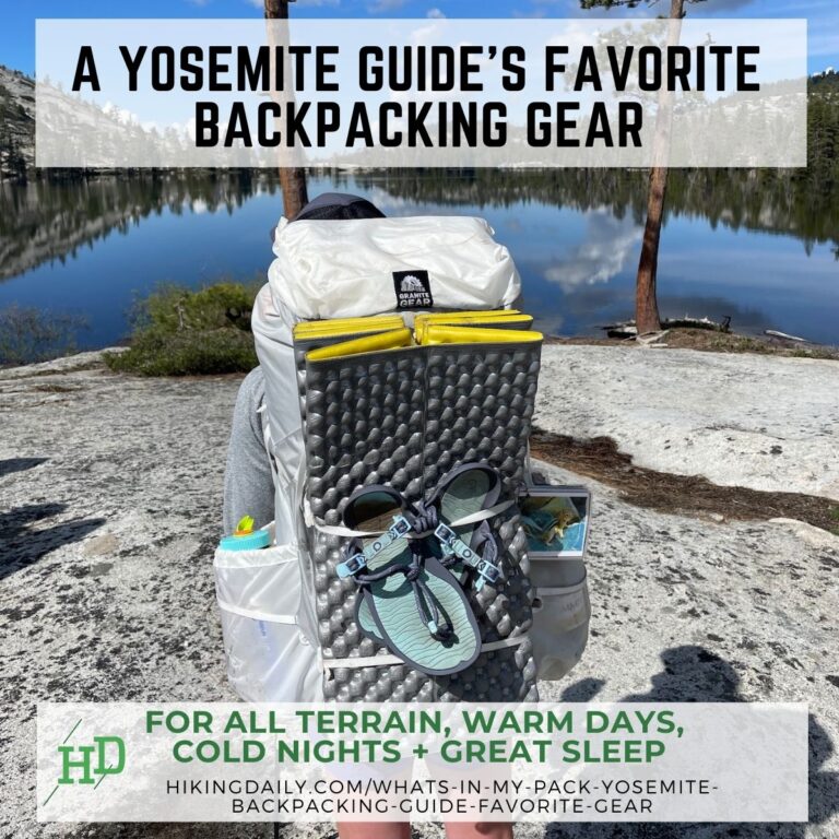 What’s in My Pack: A Yosemite Backpacking Guide’s Favorite Gear