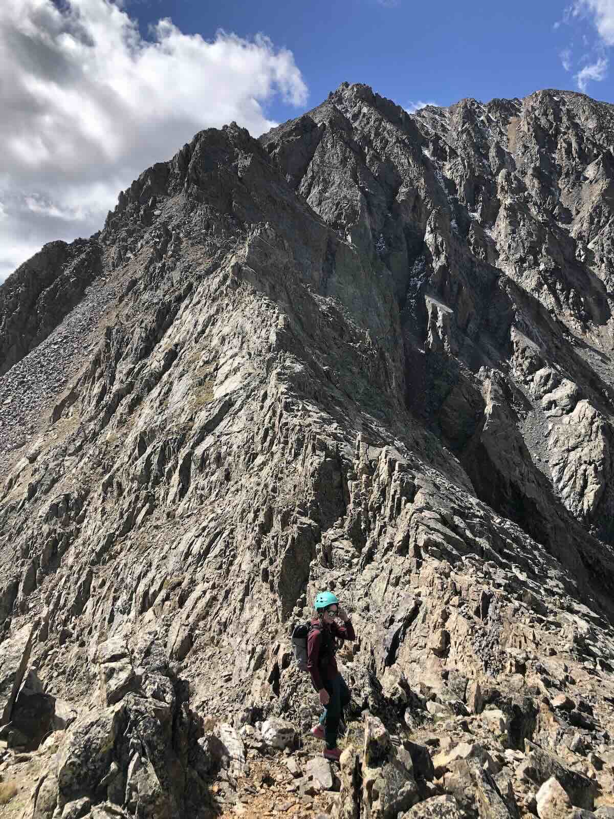 Ellingwood Ridge on La Plata Peak - Colorado Scramble