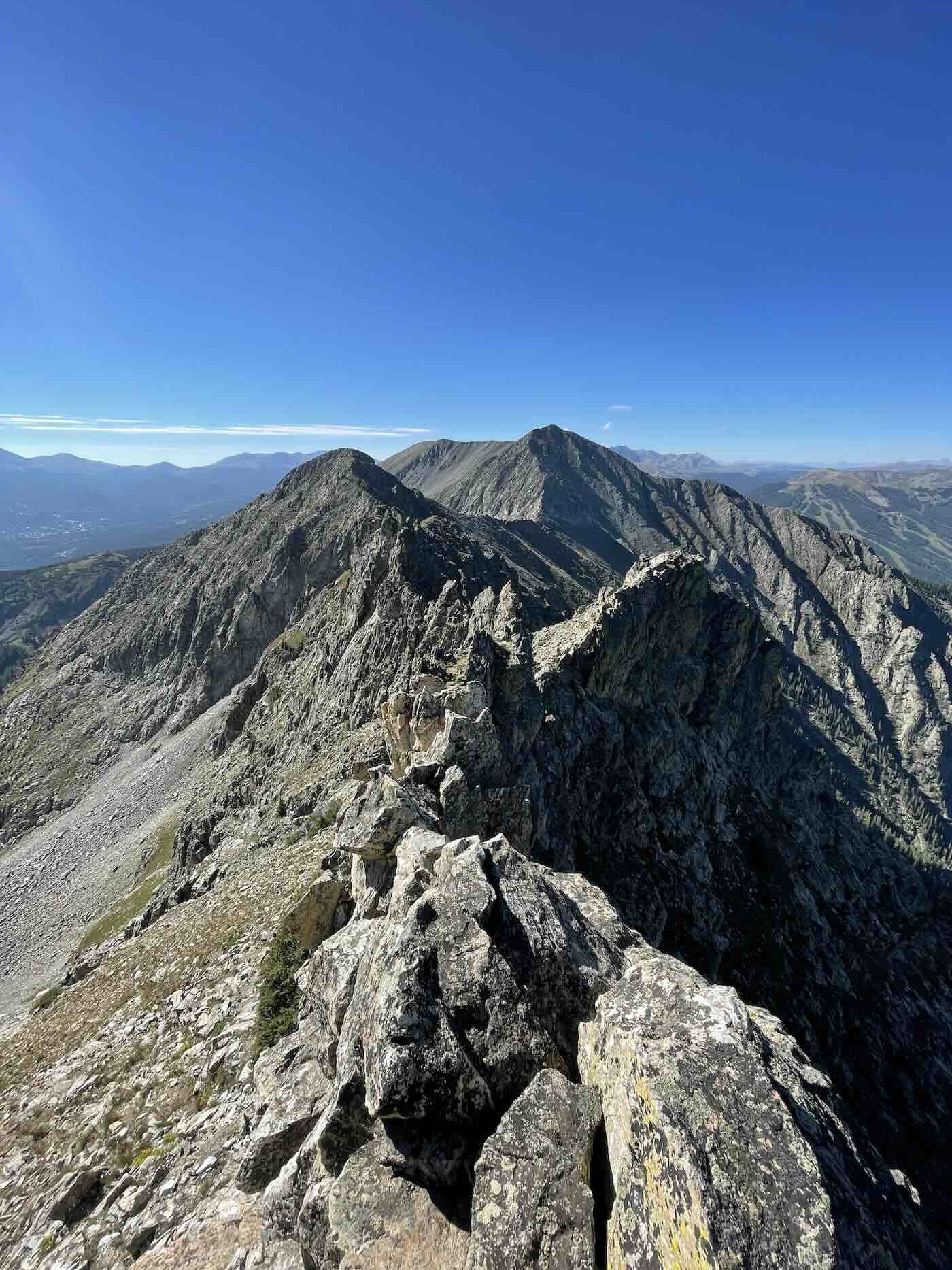 Tenmile Range Traverse Colorado Scrambling