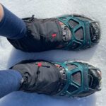 Kahtoola nanospikes are best for trail running in snow and ice