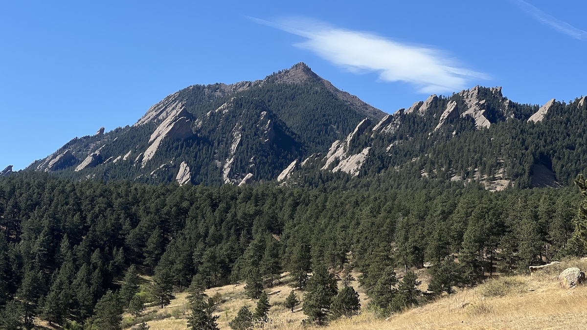 Bear Peak, Colorado - View from Skunk Canyon