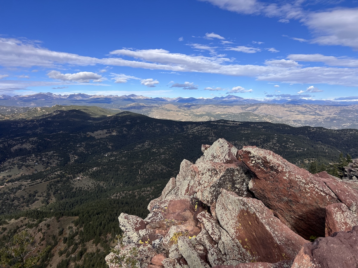South Boulder Peak hike in Boulder Colorado