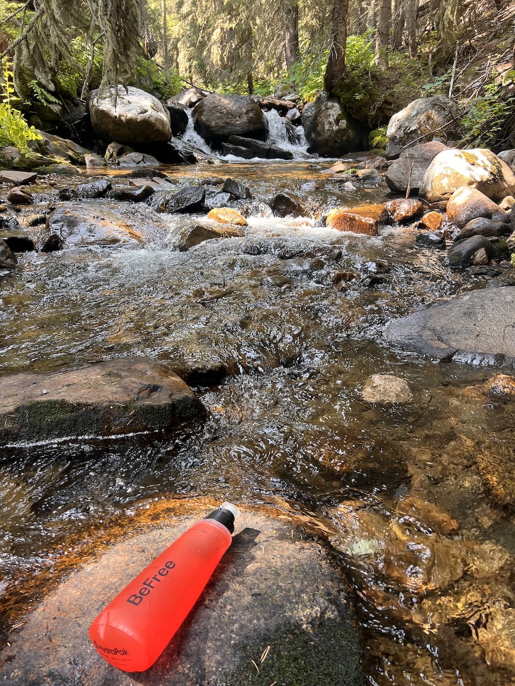 Katadyn be free ac filter 1.0L red stream side in Colorado